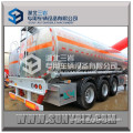 Three Axles Fuel Tanker Semi trailer aluminum alloy fuel tank trailer